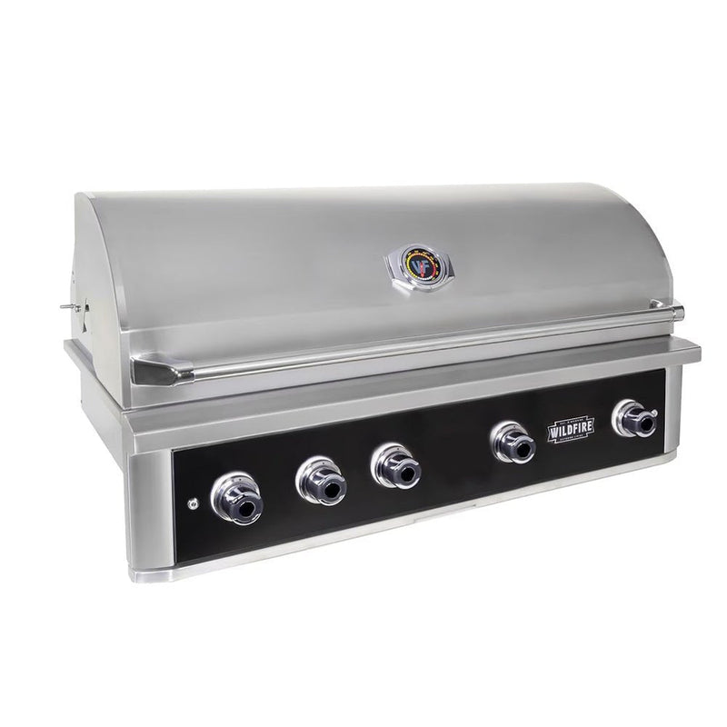 Wildfire Outdoor Living Ranch Pro 304 Stainless Steel Natural Gas Grill, 42" (WF-PRO42G-RH-NG) (SAK18476)