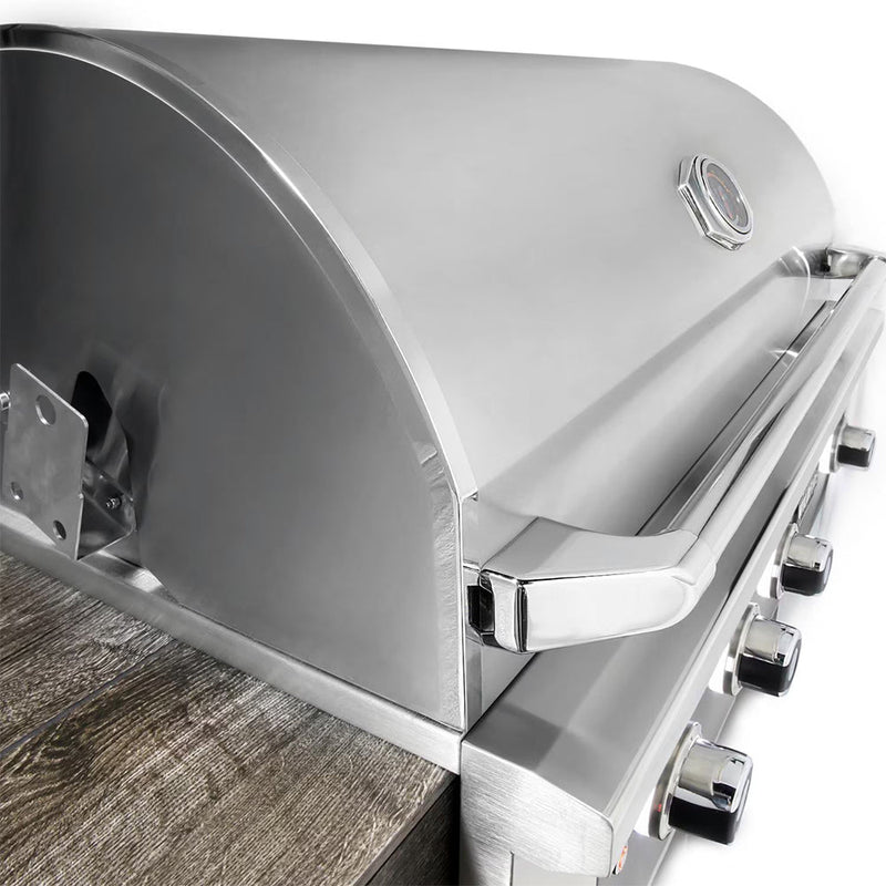 Wildfire Outdoor Living Ranch Pro 304 Stainless Steel Propane Gas Grill, 30" (WF-PRO30G-RH-LP) (SAK18437)