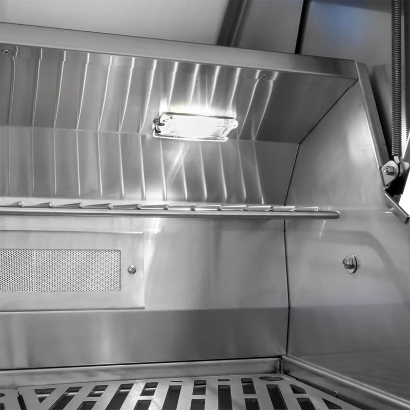 Wildfire Outdoor Living Ranch Pro 304 Stainless Steel Propane Gas Grill, 36" (WF-PRO36G-RH-LP) (SAK28346)