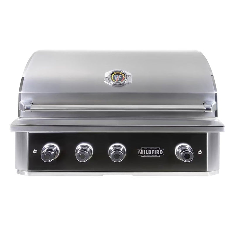Wildfire Outdoor Living Ranch Pro 304 Stainless Steel Propane Gas Grill, 36" (WF-PRO36G-RH-LP) (SAK28346)
