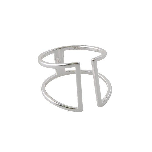 With the Band Sterling Silver Ring