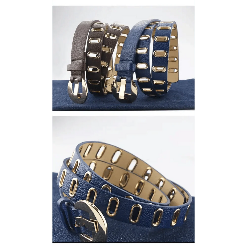 Women Casual Adjustable Leather Waistband Dresses Classic Belt Trendy Women's Fashionable Waistband Party Cute Vintage Belts For Female