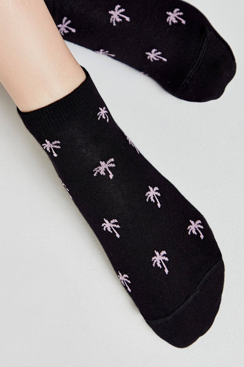 Cotton Ankle Socks Conte Active - 589 Palm Trees