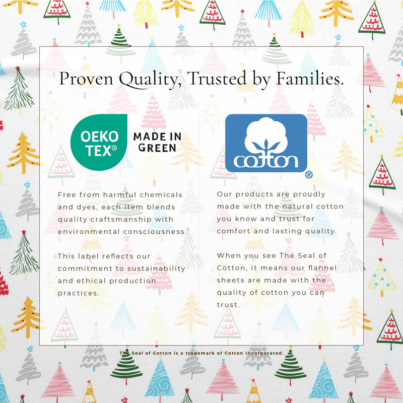 4-Piece Turkish Cotton Flannel Sheet - Whittaker Collection