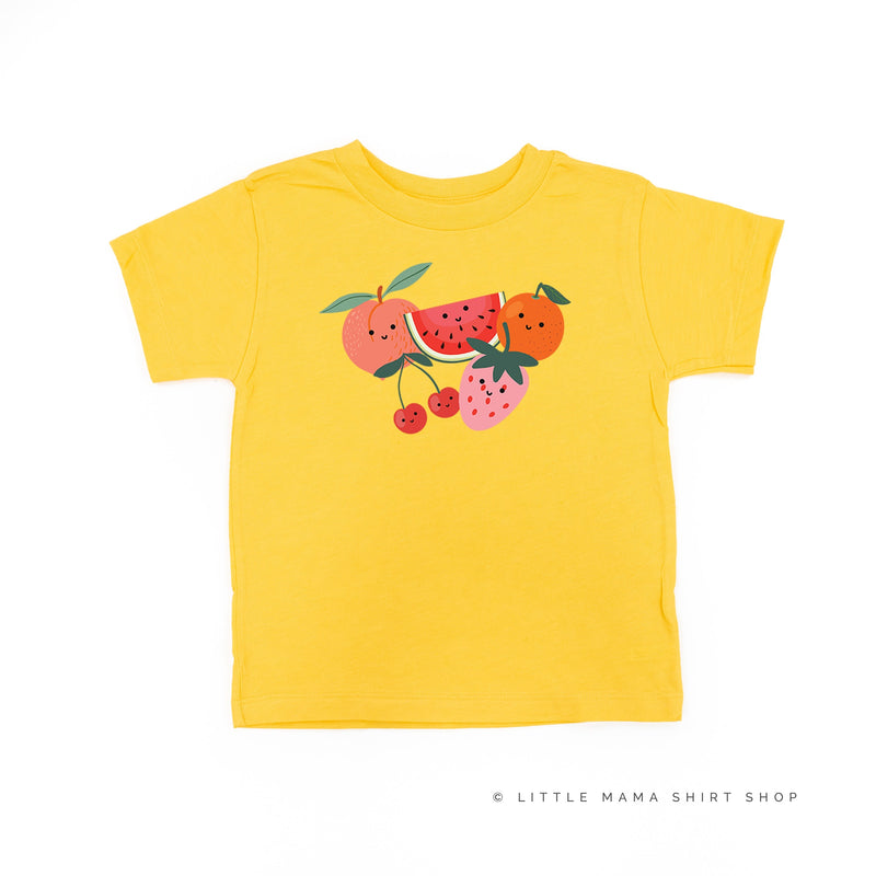Group of Smiley Fruit - Child Tee