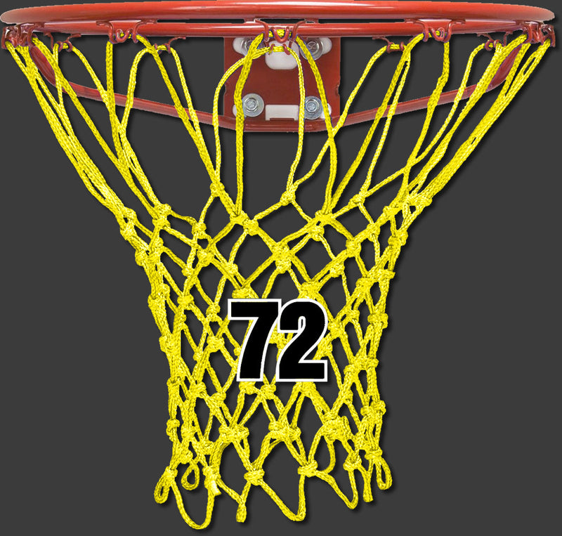 Krazy Netz Playerz Numbered Basketball Rim Net