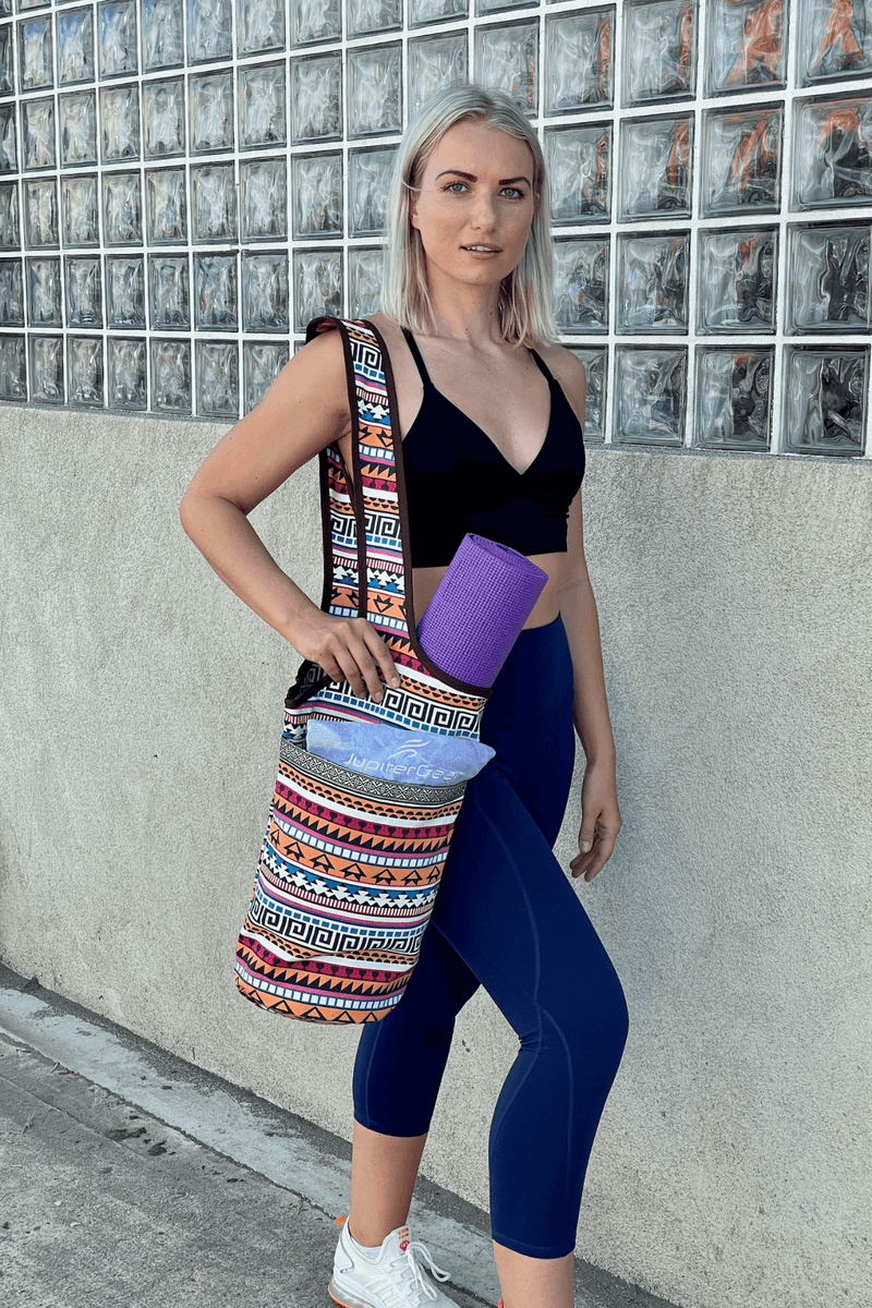 Yoga Mat Carrying Tote Bag – Durable, Spacious & Stylish for On-the-Go Fitness
