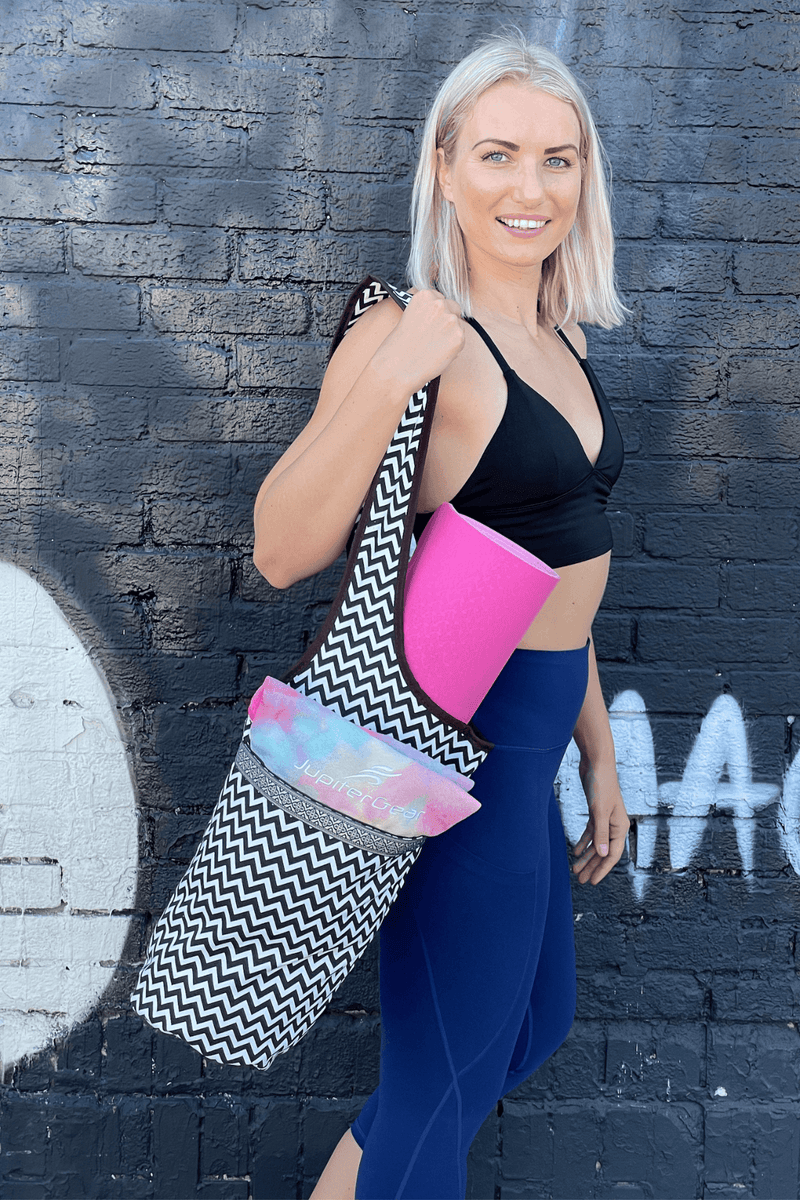 Yoga Mat Carrying Tote Bag – Durable, Spacious & Stylish for On-the-Go Fitness