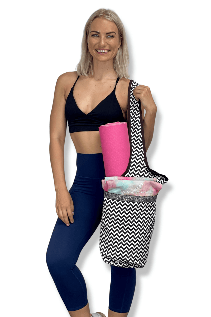 Yoga Mat Carrying Tote Bag – Durable, Spacious & Stylish for On-the-Go Fitness