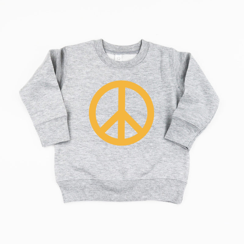Peace Sign - Full Size Design on Front - Child Sweater