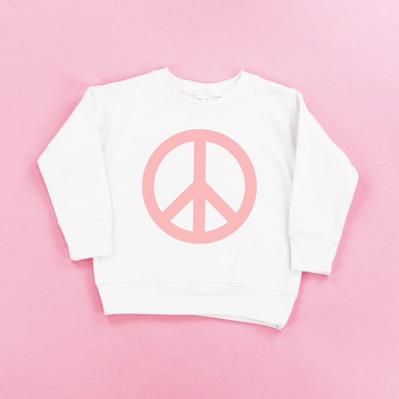 Peace Sign - Full Size Design on Front - Child Sweater