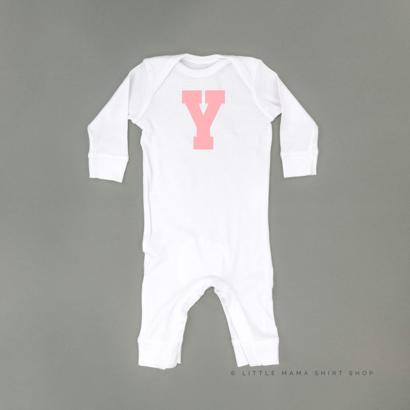 Varsity Initials - Baby Sleeper