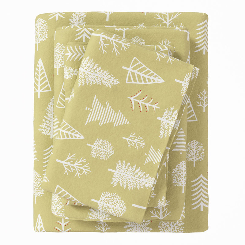 4-Piece Turkish Cotton Flannel Sheet - Lakeview Collection