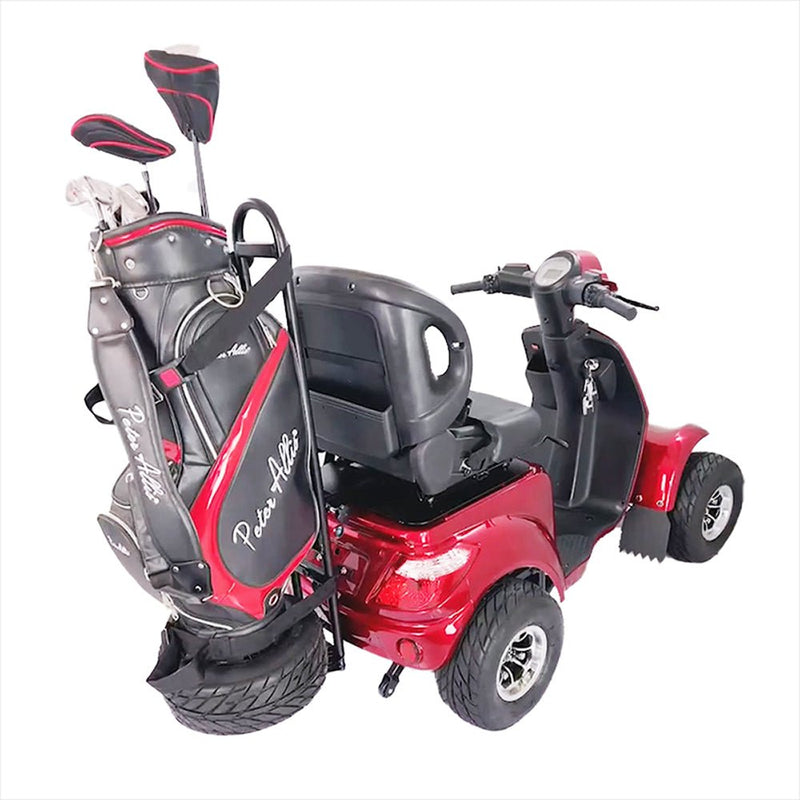Zvg 4-Wheel 60V/20AH Electric Golf Senior Travel Mobility Scooter For Adults, 440LBS (SAK91582)