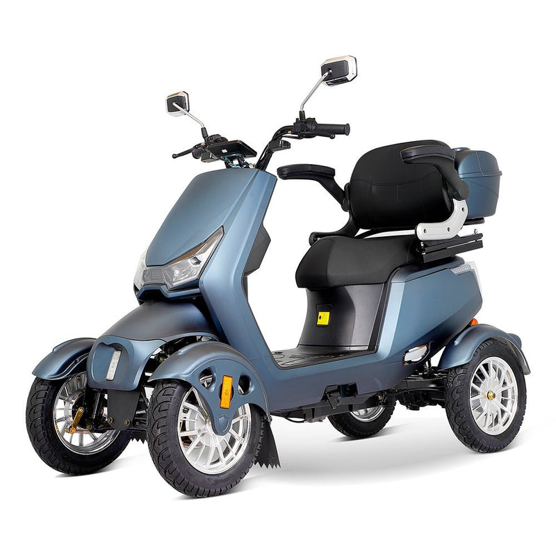 Zvg Heavy-Duty 1000W 60V/20AH Four Wheel All-Terrain Travel Mobility Scooter, 440LBS (SAK91645)