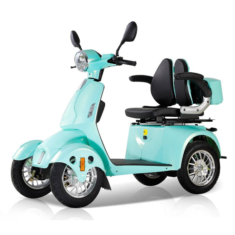 Zvg Heavy-Duty 800W 60V/20AH Four Wheel All-Terrain Travel Mobility Scooter For Adults And Seniors, 500LB (SAK97156)